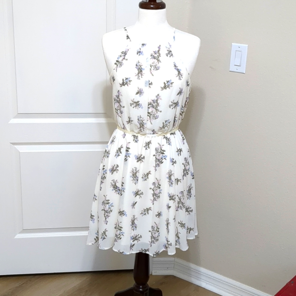 NWT Strappy floral dress sz M & Free Shipping!